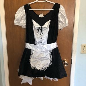 1X/2X French Maid Costume